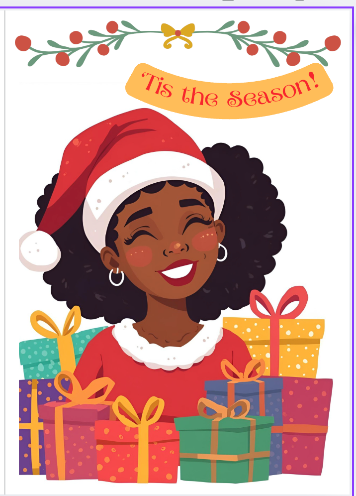 Individual Card- Joy of the Season