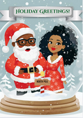 Individual Card- Snowglobe Boo