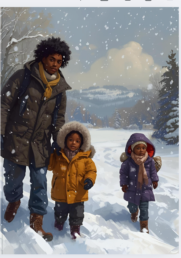 Individual Card- Quiet Winter