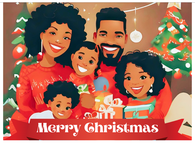 Individual Card- Christmas Joy