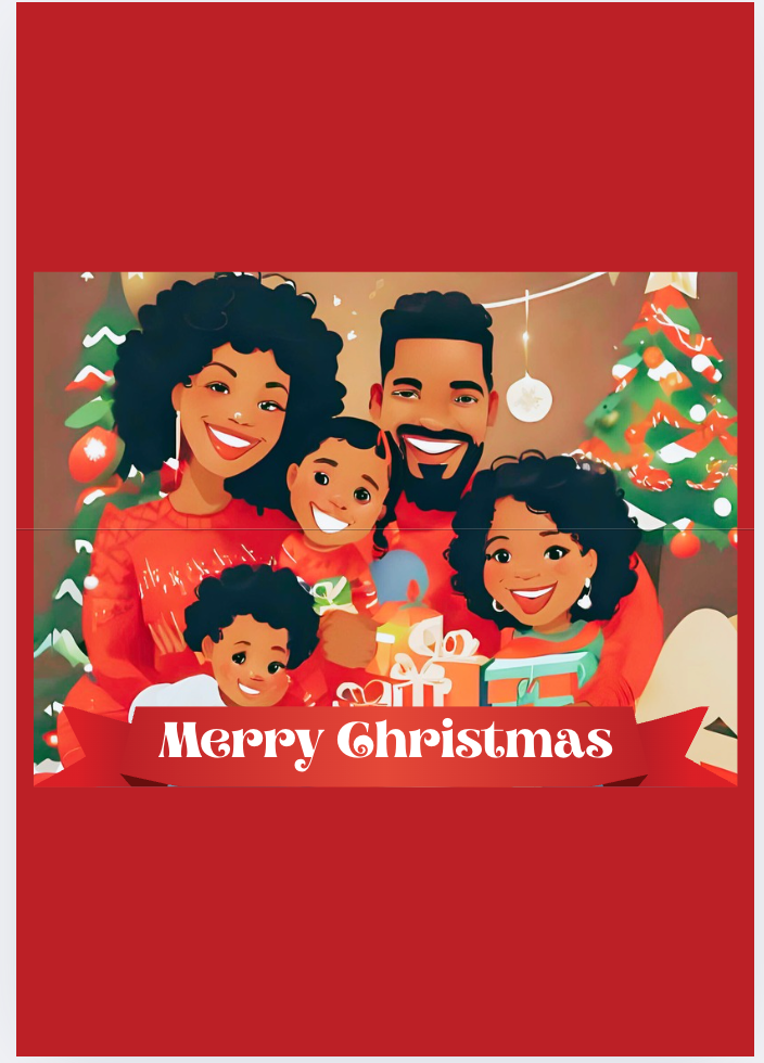 Individual Card- Christmas Joy